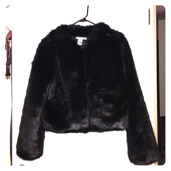 Alberto Makali Faux Fur Short Coat