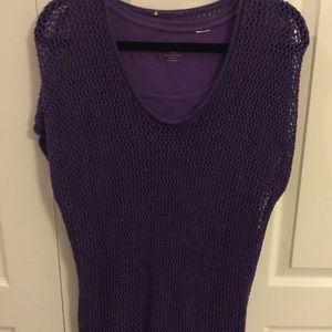 Chicos knit mess top set