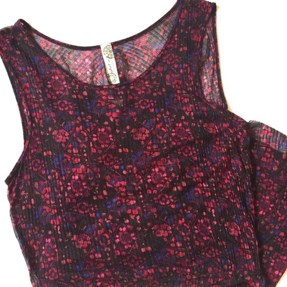 Free People sear tunic top