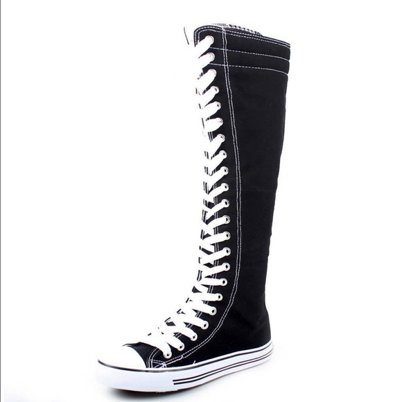 Knee high converse