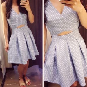 Zara cut out dress