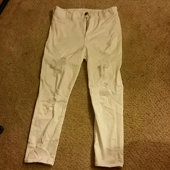 American Eagle hi-rise jegging crop