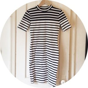T Alexander Wang striped dress
