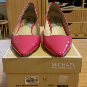 Michael Kors Low Rise Pink Pumps