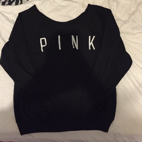 PINK VICTORIA SECRET SWEATSHIRT SIZE S