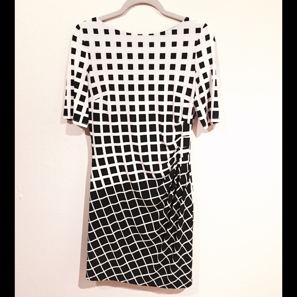 Anne Klein Rouched Dress New w/o Tags. Flattering.