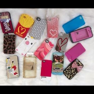 Lot of IPhone 4/4s cases