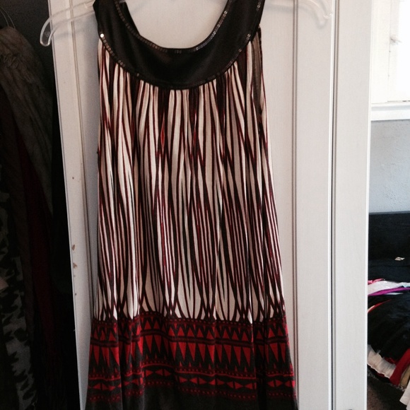Express Patterned blouse-great with leggings