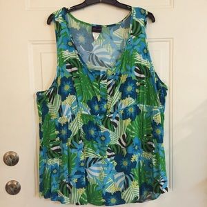 Hawaiian style tank top