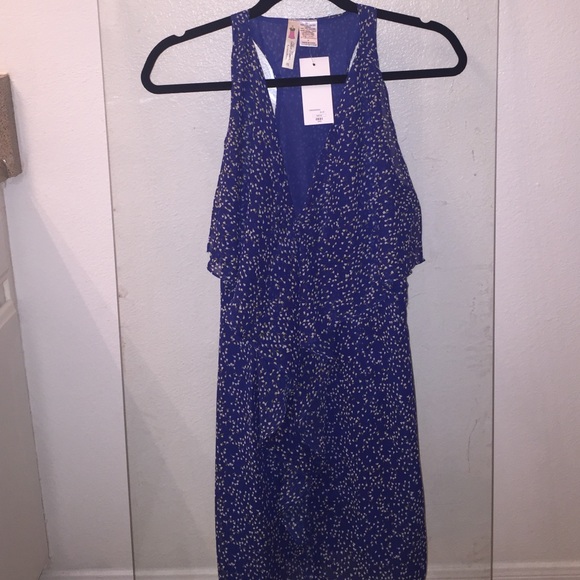 Blue flower dress