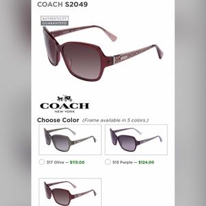 Coach Sunglasses