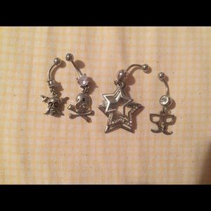 Belly button rings