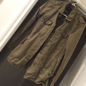 Olive Military Jacket