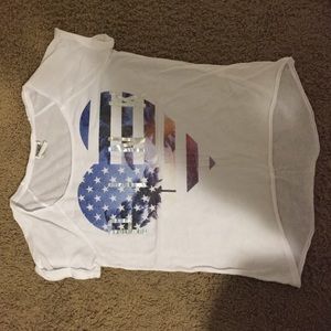 American flag tee