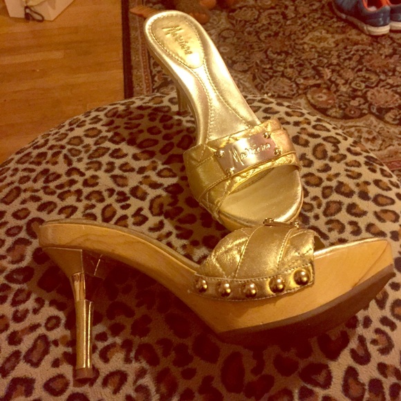 Marciano shoes. Very comfortable worn twice.