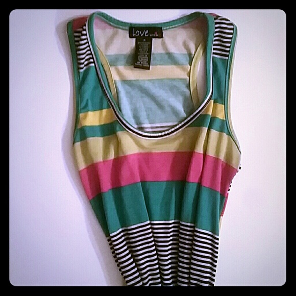 Striped Maxi