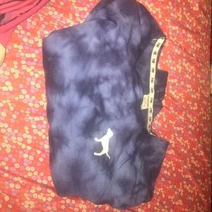 VS tie dye oversized crew neck