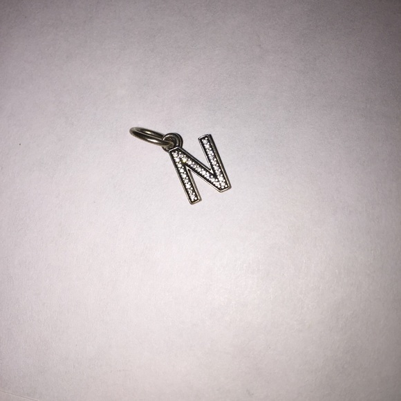 N pandora charm