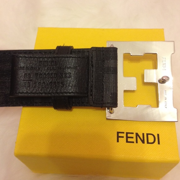 (Sold)Fendi Belt College Zucca FF Print(Sold) - Picture 2 of 4