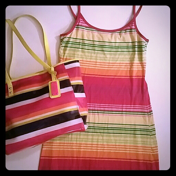 Striped Maxi