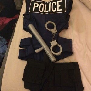 POLICE HALLOWEEN COSTUME 👻