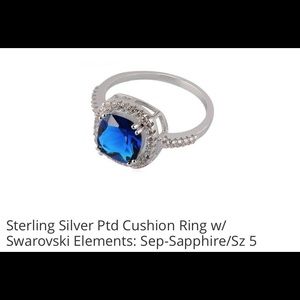 Swarovski Elements Crystal Birthstone Ring