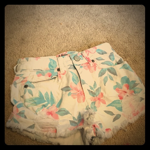 Floral print short