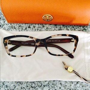 Tory Burch Eyeglass Frame Tortoise Cabernet