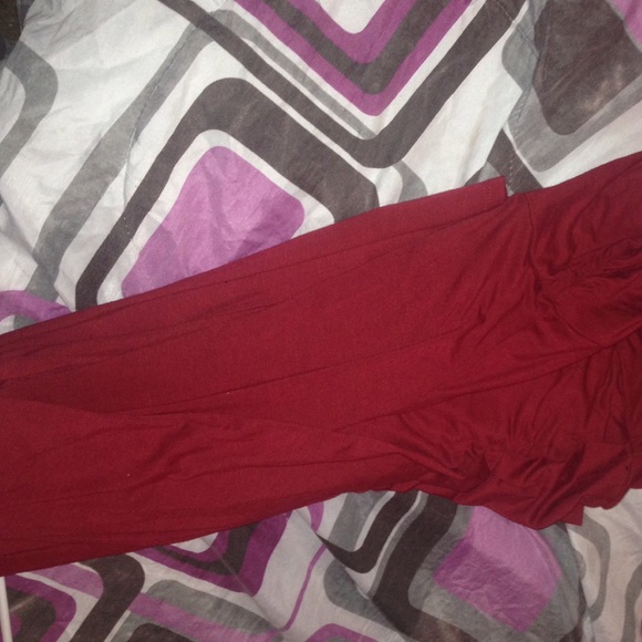 2 Maxi skirts. Blue & red