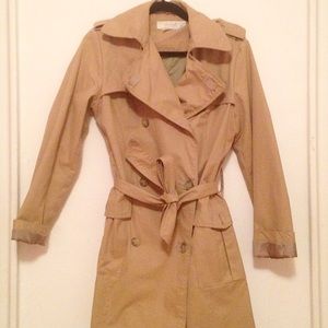 Zara cotton classic trench coat