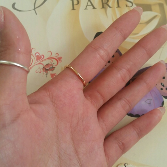 18k Leaf ring - Picture 4 of 4