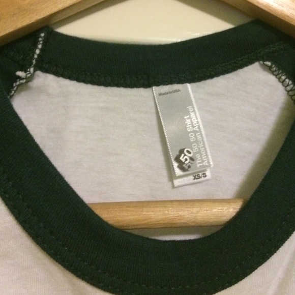 Cropped baseball tee - Picture 2 of 2