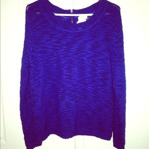 NWT Club Monaco Royal Blue sweater