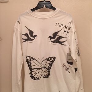 Harry Styles' Tattoo Sweatshirt