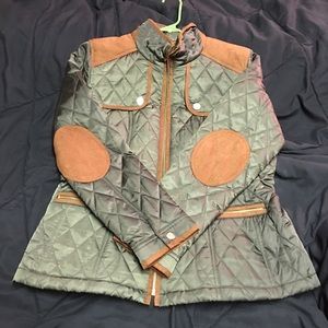 NWOT Vince Camuto quilted belted jacket