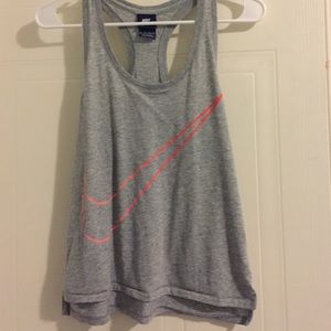 Nike Gray Racerback Tanktop