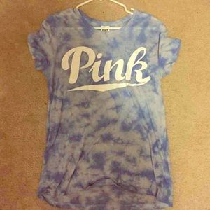 Pink tie- dye
