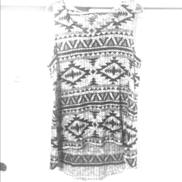 Tribal Big Loose Thin Cool Tank Top