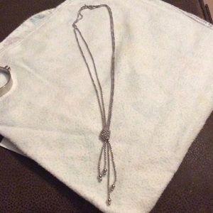 Silpada forget me not sterling necklace