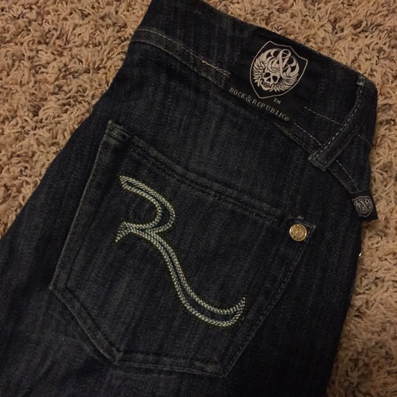 Rock & Republic Dark Flared Jeans