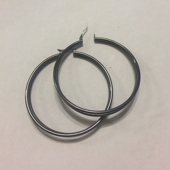 Gunmetal earrings