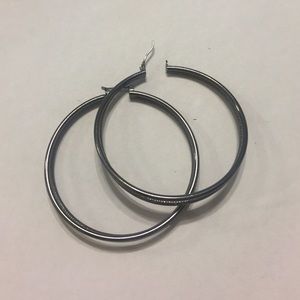 Gunmetal earrings