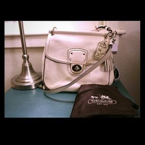 White Coach Handbag