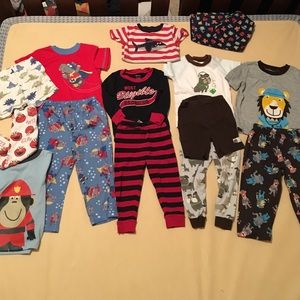 14 pcs boys pajama set