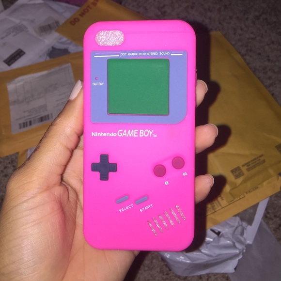 Silicone IPhone 5s or 5c Gameboy Case