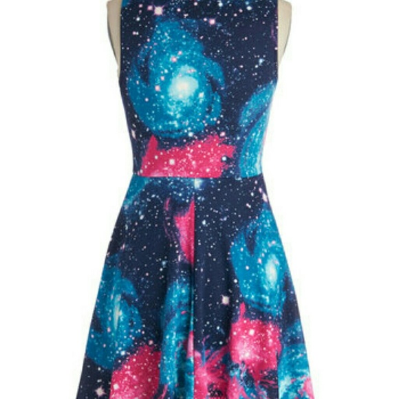 ISO Day off the Grid Dress in Galaxy - Picture 2 of 2