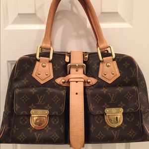 LOUIS VUITTON Monogram Canvas Manhattan GM Bag