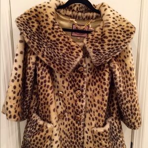 Juicy Couture Faux Fur Coat