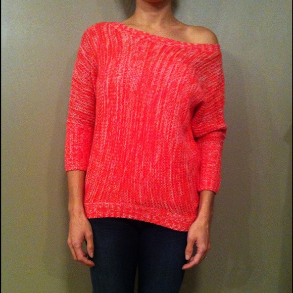 Express Sweaters - 💋 Express Marled Open Knit Sweater