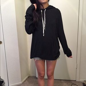 Brandy Melville navy Layla hoodie